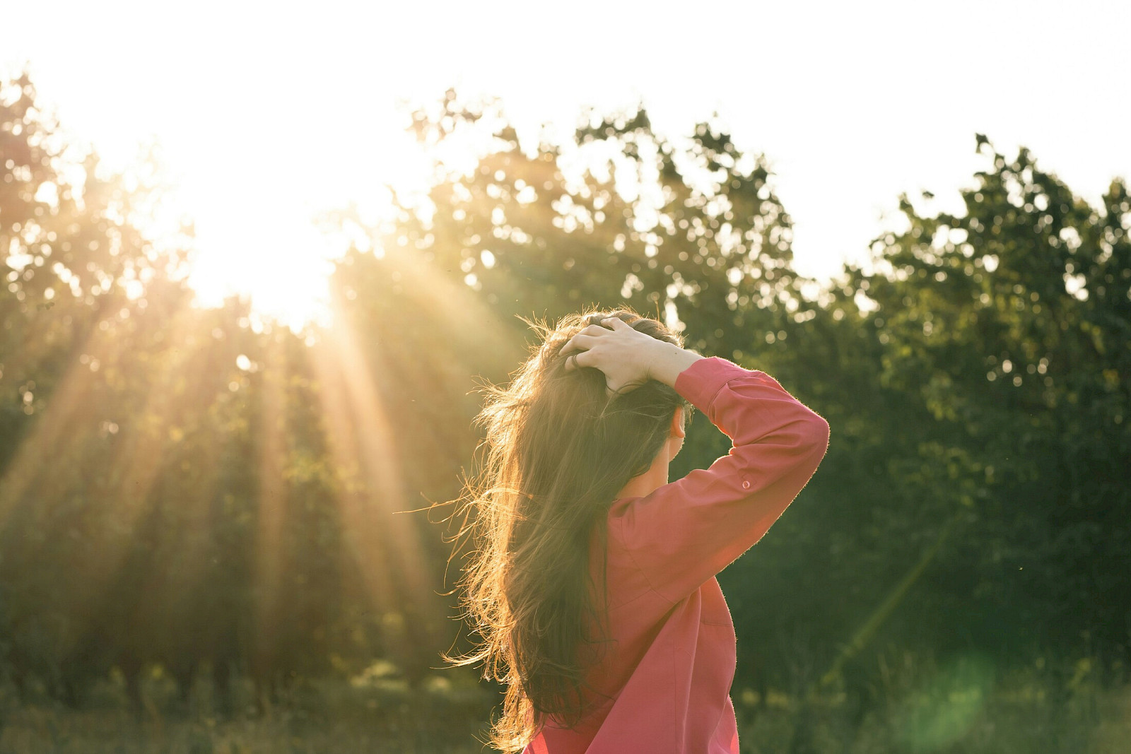 Hands in a gesture of quiet contemplation